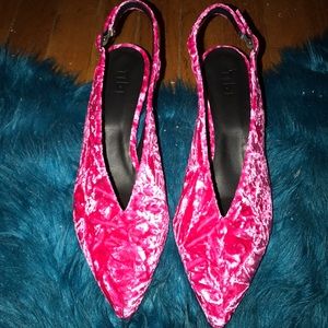 Tibi Lia Slingback Heels